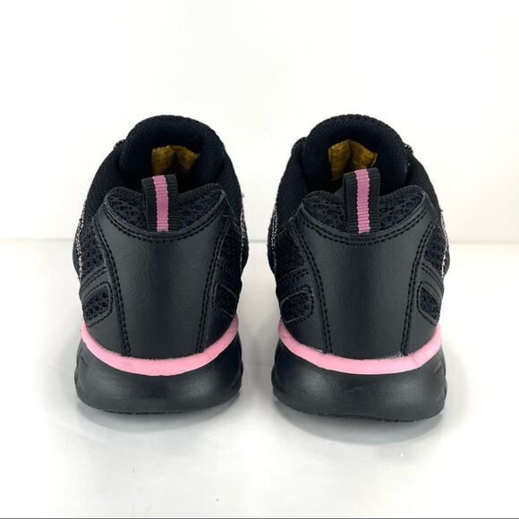Skechers Women Size 7 Black Steel Toe Safety Shoes Oil Slip Resistant Air Cooled - Picture 5 of 16